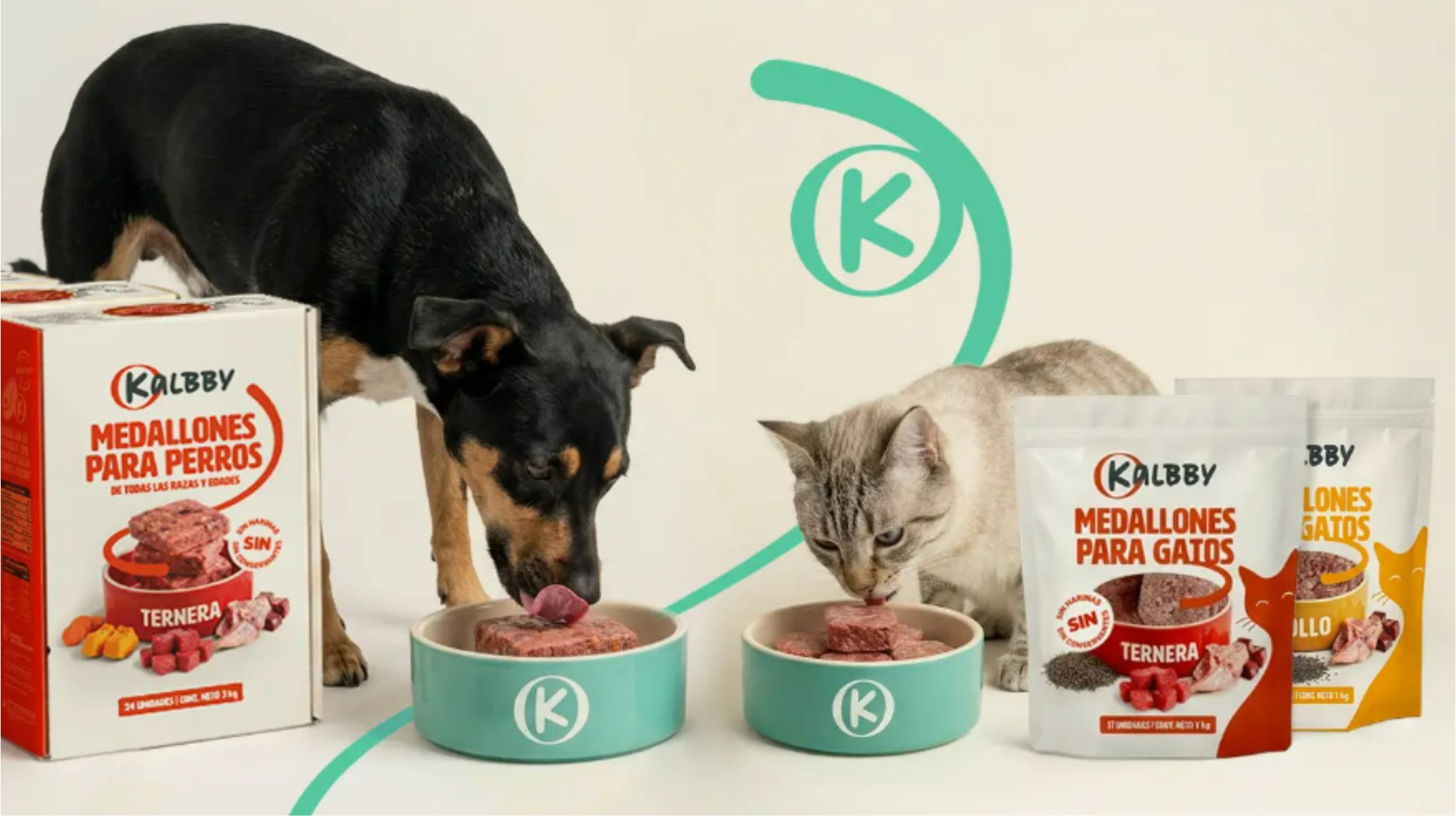De una charla entre amigos a 600 toneladas: el plan de Kalbby para escalar la comida natural pet